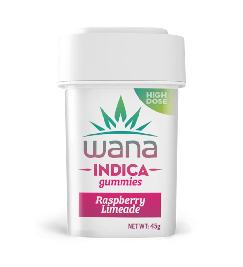 Wana - 200mg Gummies - Raspberry Limeade