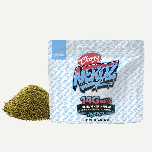 MINTZ - KIEF INFUSED GROUND FLOWER - CHERRY NERDZ - Hybrid