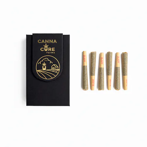 Canna Cure Farms Colorado Chem PreRoll .5g 6pk-active
