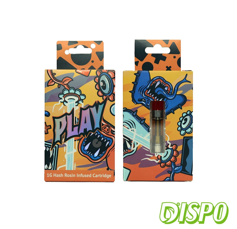 Play - Forbidden Fruit Hash Rosin Infused Cartridge