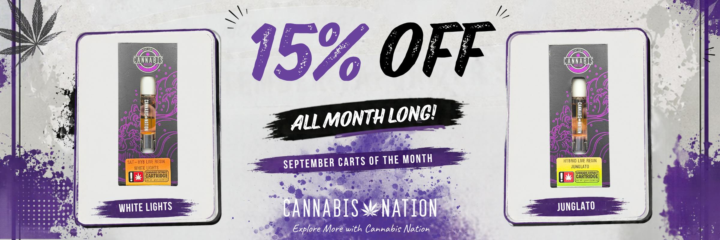 White Lights, Junglato, Cartridges, Vaporizers, September Sale, Cannabis, Cannabis Nation