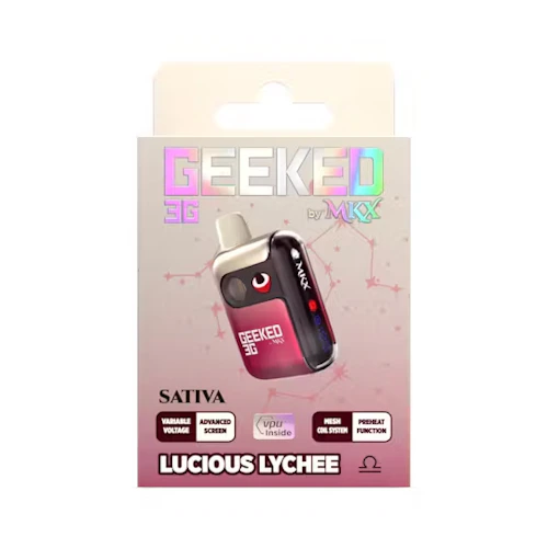 MKX - 3g Geeked Disposable - Lucious Lychee (S)