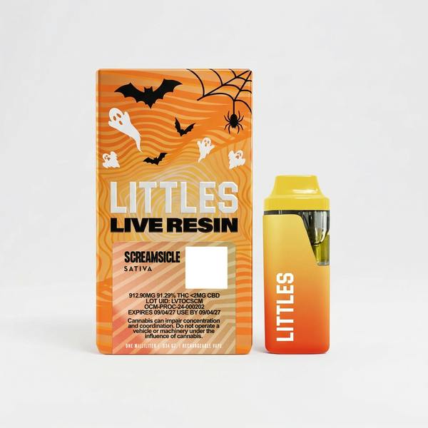 Littles Live Resin Screamsicle Disposable Vape