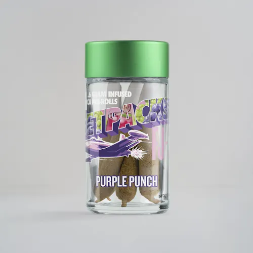 Jetpacks Big Bang Purple Punch Infused PreRoll .5g 5pk-active
