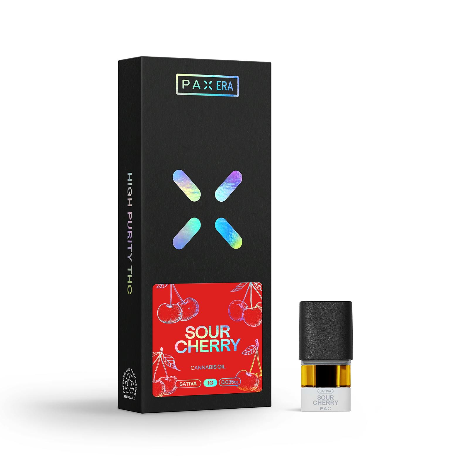 image of PAX High Purity THC | Sour Cherry | 1g Pod