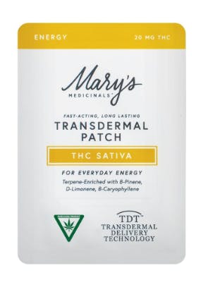 Product: Energy Patch | Mary's Medicinals