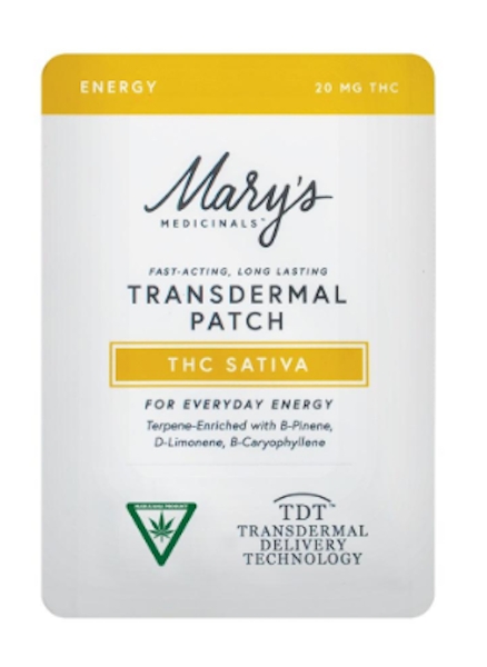 Energy Patch | Mary's Medicinals
