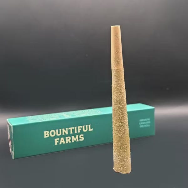 Turbocharged Zweet (H) - 1.15g Rosin Infused Barn Burner Pre Roll - Bountiful Farms