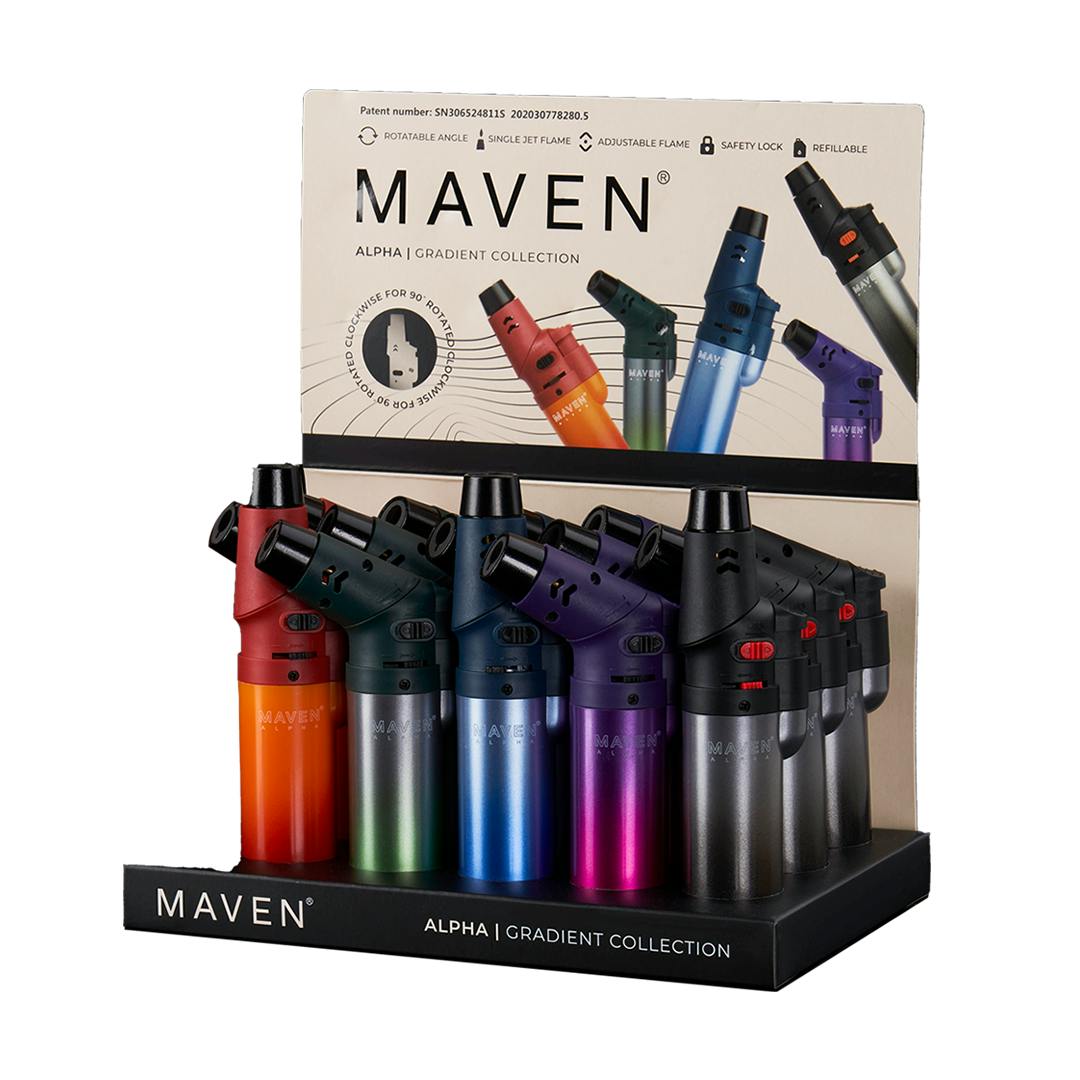 Maven Alpha+ Neon Collection | Electric City Cannabis Co.