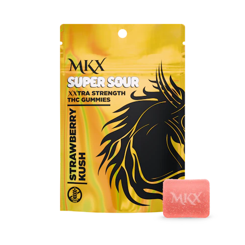 MKX - 200MG SUPER SOUR Gummies - Strawberry