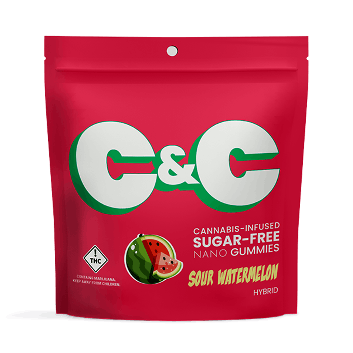 Photo of Sugar-Free Sour Watermelon Gummies 10-pack