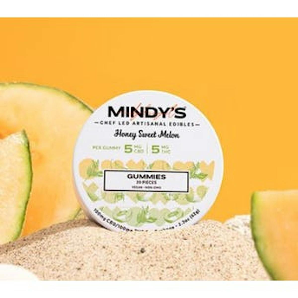Photo of Mindy’s 1:1 Honey Sweet Melon Gummies 100mg 20pk (THC:CBD)