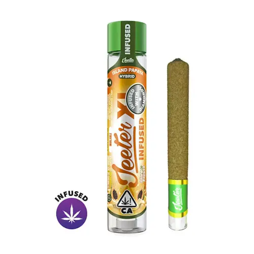 Island Papaya Baby Jeeter Infused Pre-Roll 5-pack | 2.5g-1