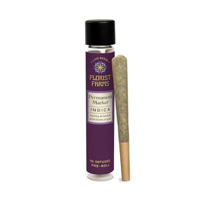 Florist Farms - 1g Live Resin & Diamond Infused Preroll - Permanent Marker - PRE_ROLLS by Florist Farms at King of Budz