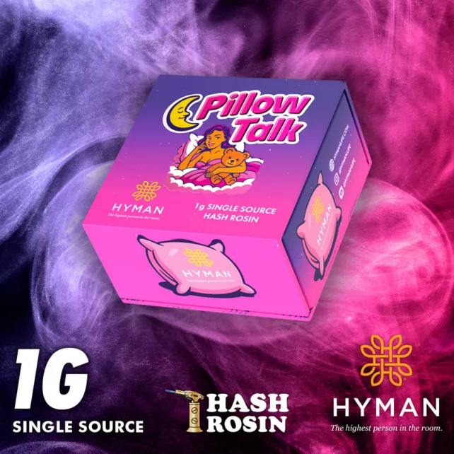 Hyman - 1g Hash Rosin - Pillow Talk