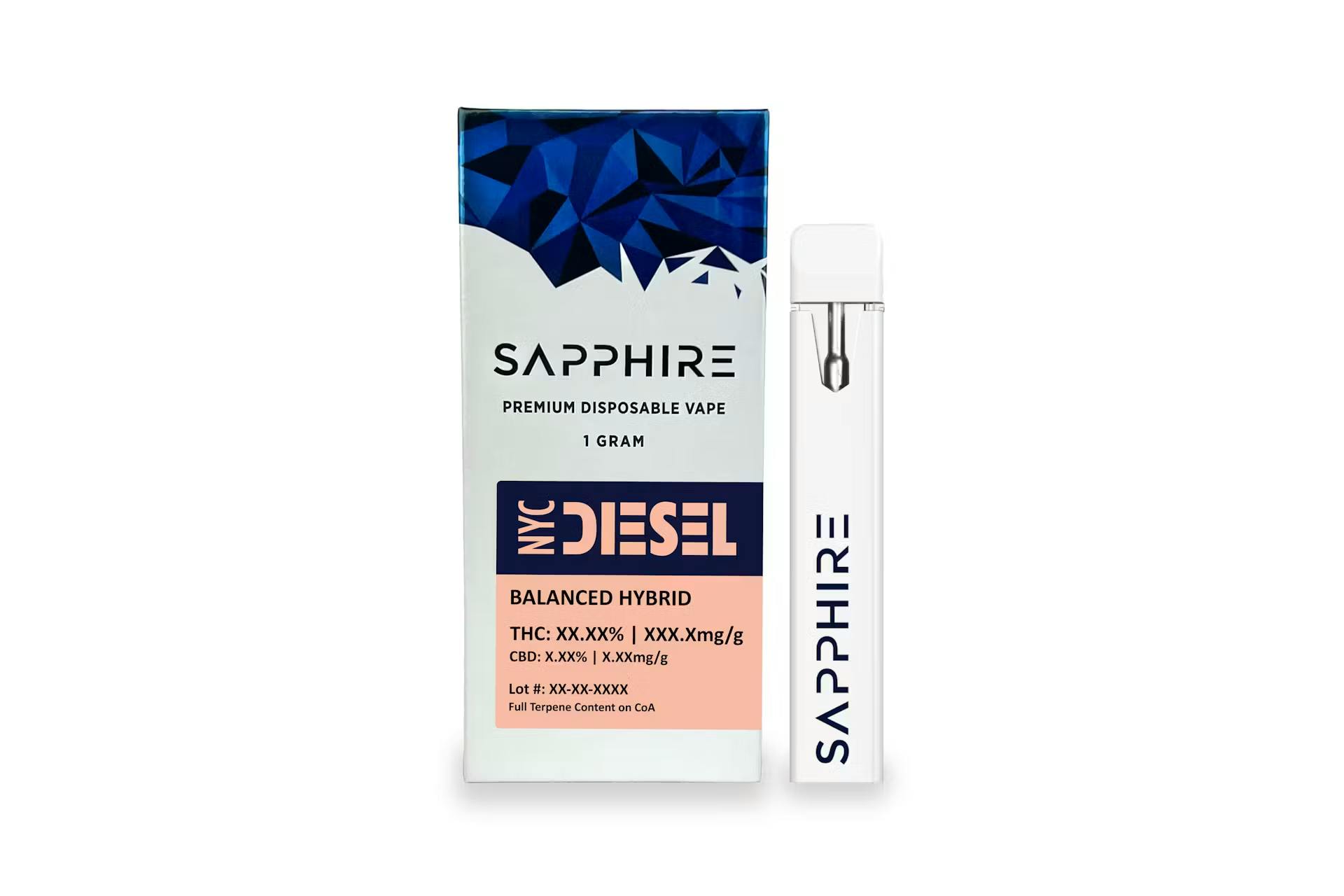 Sapphire NYC Diesel 1g Vape