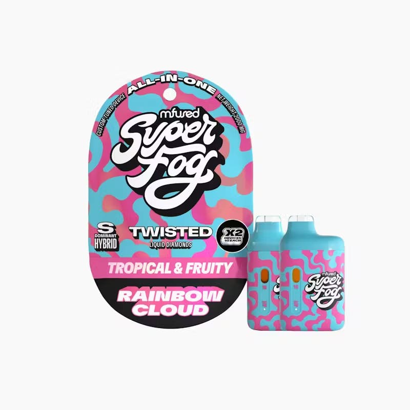Super Fog | Rainbow Cloud | Liquid Diamond AIO | 2pk | 2g