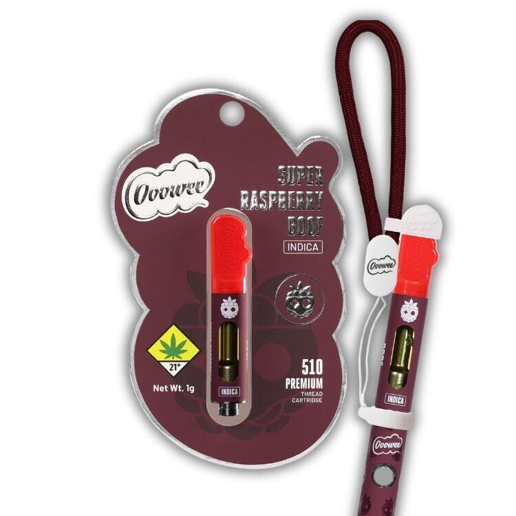 Ooowee: Super Raspberry Boof - Distillate Cartridge