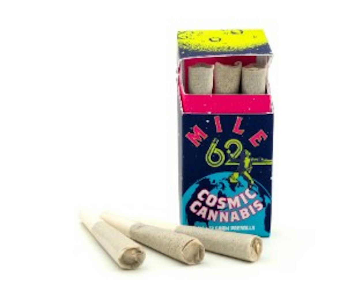Photo of Mile 62 White Wedding Haze 0.5g 3pk Prerolls