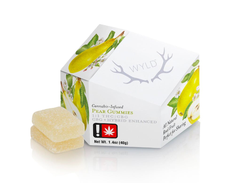 Product Wyld | Pear | 100mg 1:1 THC:CBG