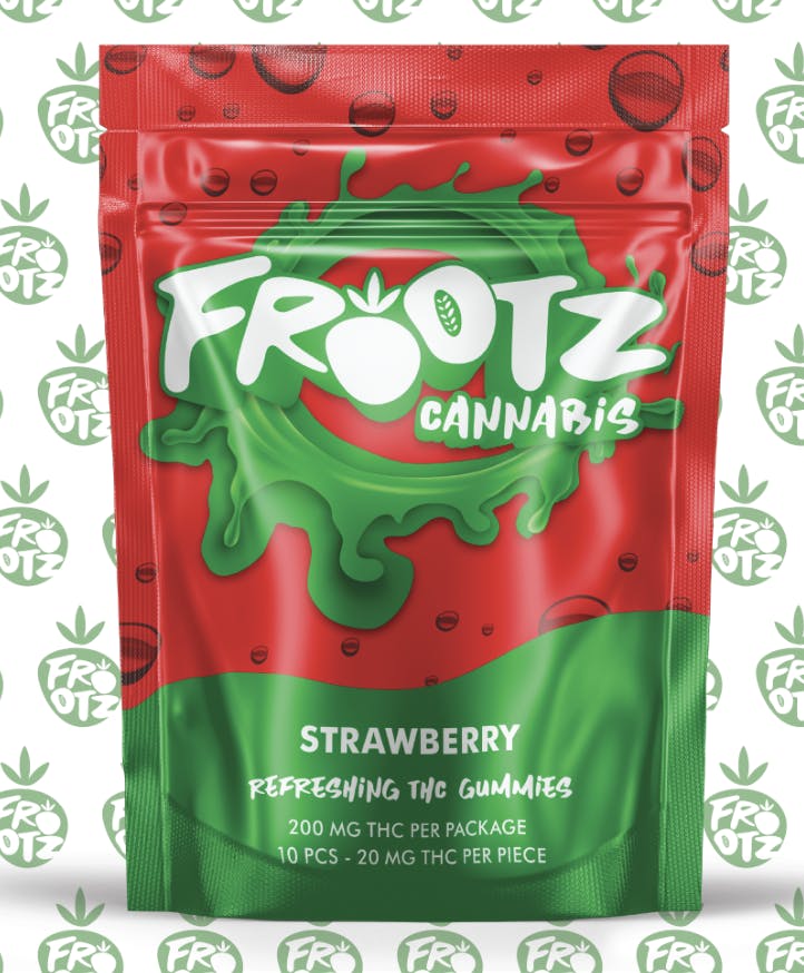 Product: Frootz | Gummies - 200mg - Strawberry