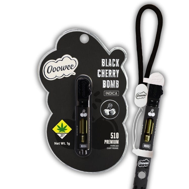 Ooowee: Black Cherry Bomb - Distillate Cartridge