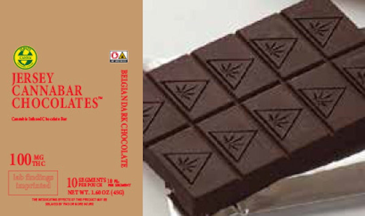 Photo of Inclusion Gourmet l Cannabar Dark Chocolate l 10 Pieces l 100mg