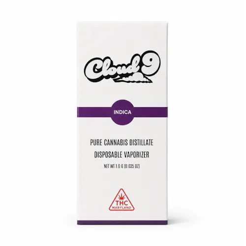 Granddaddy Purp Cart 1g – Cloud 9-active