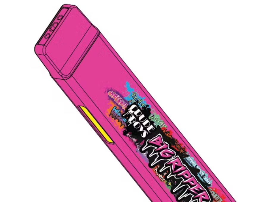 Product: CRUDE BOYS | FRUITY PEB OG | DISPOSABLE HYBRID