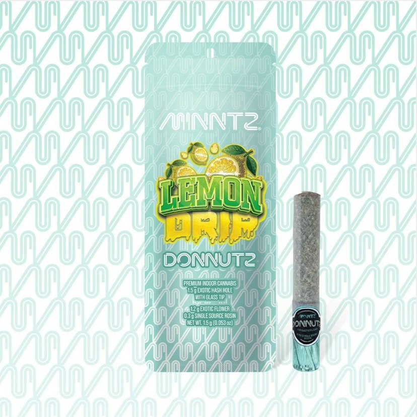 Minntz | 1.5g Infused Donnutz | Lemon Drip