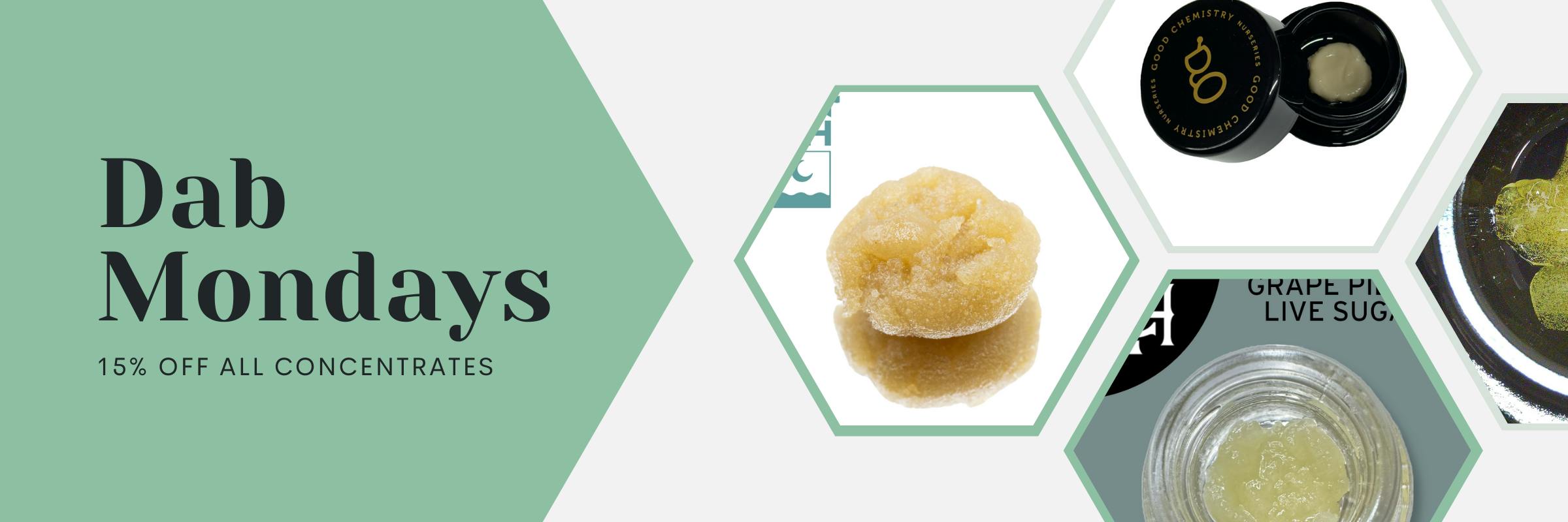 Concentrates, live rosin, sugar, diamonds in sauce