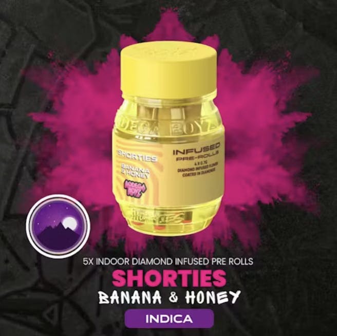 Bodega Boyz- 4pk [2.8g] Shorties- Banana Honey