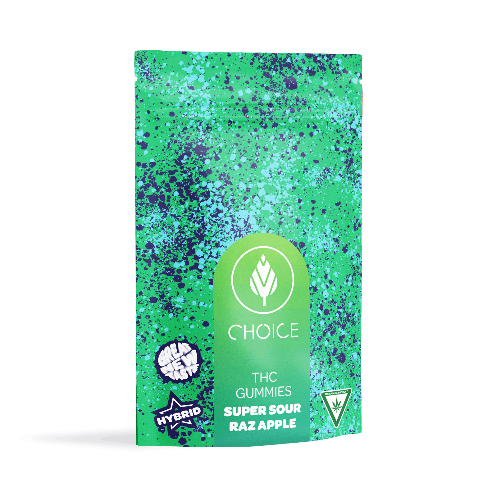 Product: Super Sour Raz Apple Chews | 200mg