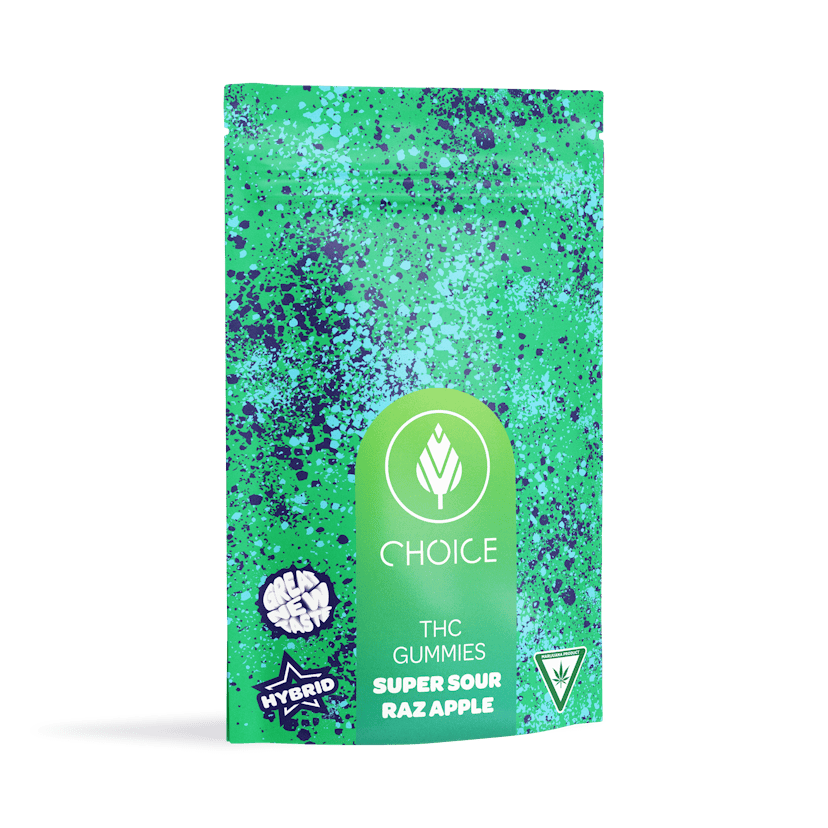 Super Sour Raz Apple Chews | 200mg