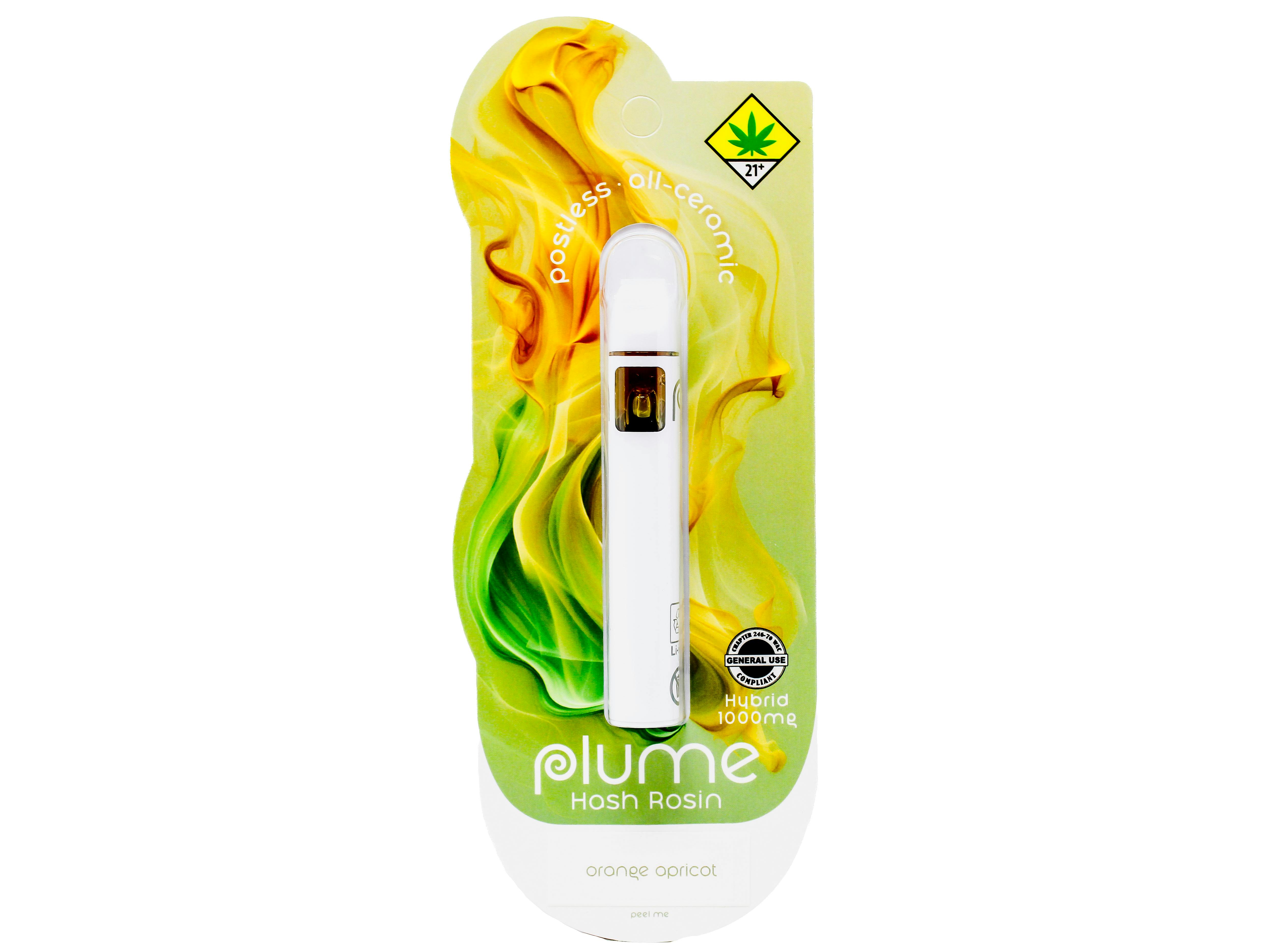 WLC Orange Apricot Disposable Rosin Cart 50945 | Cannabis and Glass - Valley