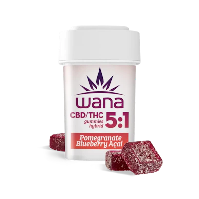 Classic Pomegranate Blueberry Acai 5:1 CBD/THC [20 pack] | 100mg