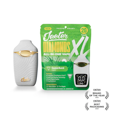 Jeeter | Guava Burst | 2G Liquid Diamond XL All-In-One Disposable - DISPOSABLES by Jeeter at King of Budz