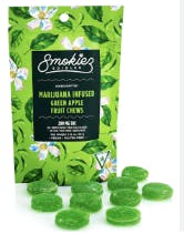 Sweet Green Apple | 20mg x 10pk | Smokiez Edibles