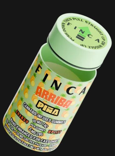 Arriba PIÑA Uplift | Gummies | 100 mg | NY FINCA