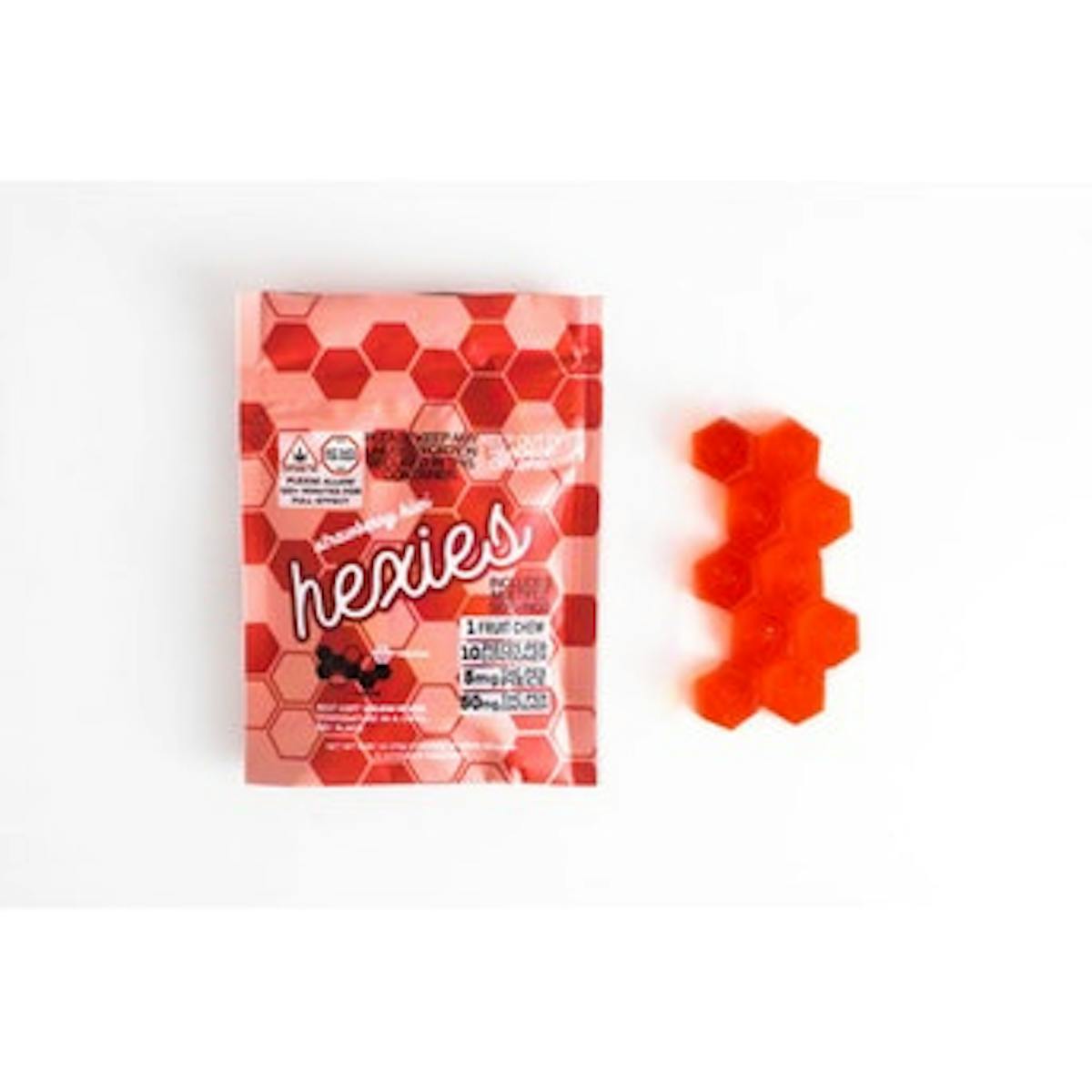 Image of Strawberry Kiwi Hexies | 50mg