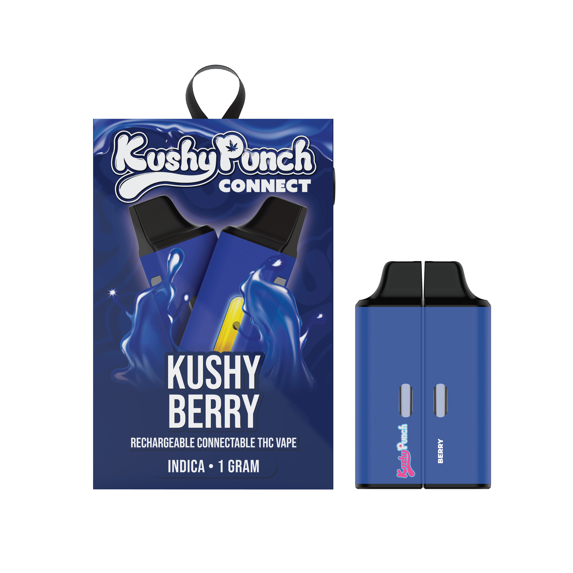 kushy punch disposable vape pen KUSHY PUNCH 1G Disposable Cart Review (Kushy Berry) main image 0