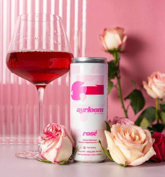 Rose' | Single Can | 10mg THC 10mg CBC | Ayrloom