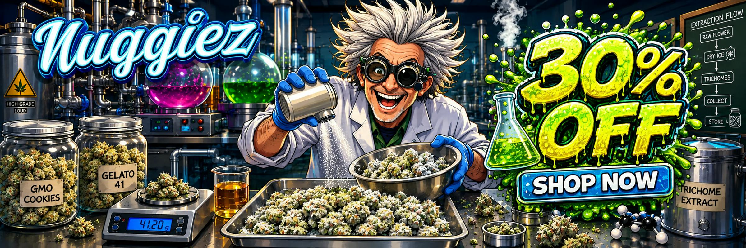 Nuggiez Infused Flower 30% Off