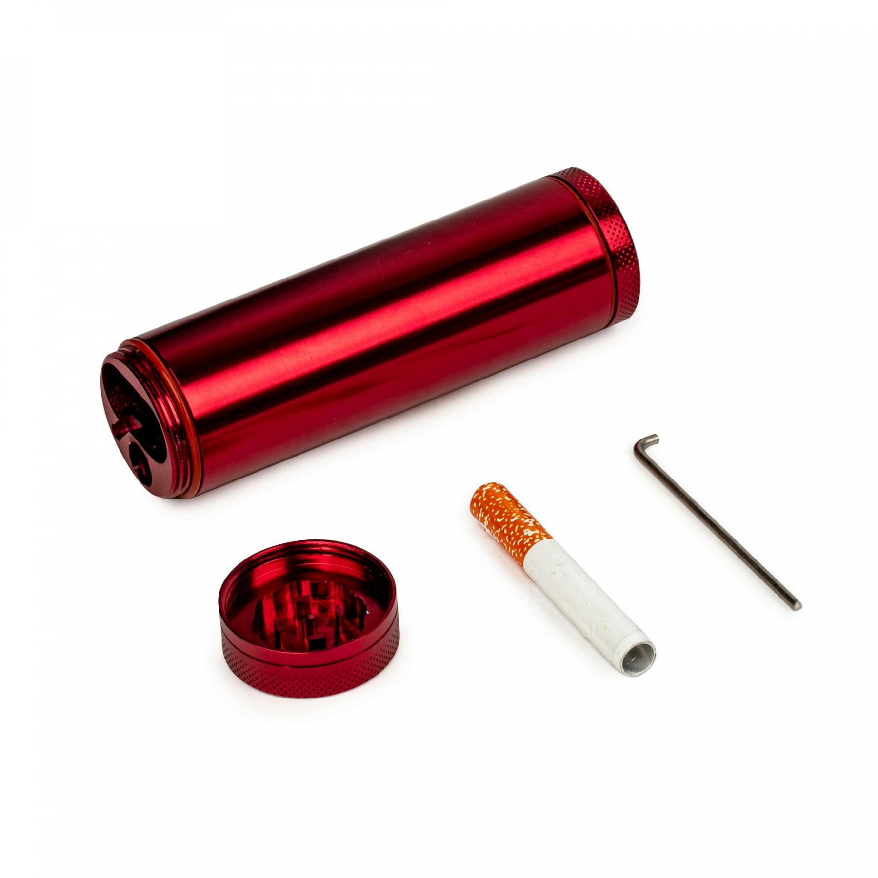 West Coast | Metal One Hitter w/ Grinder - Red