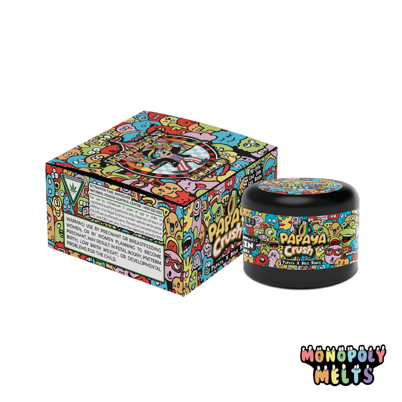 Monopoly Melts Live Rosin | Papaya Crush