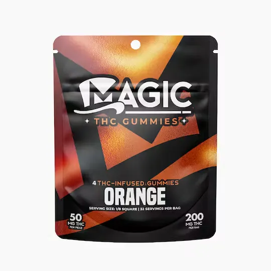 Magic | Orange | 200mg | Gummies | Grand Rapids, MI Dispensary