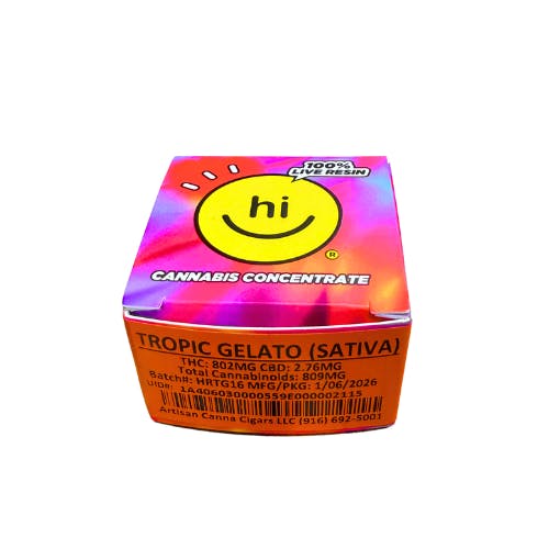 TROPIC GELATO LIVE RESIN