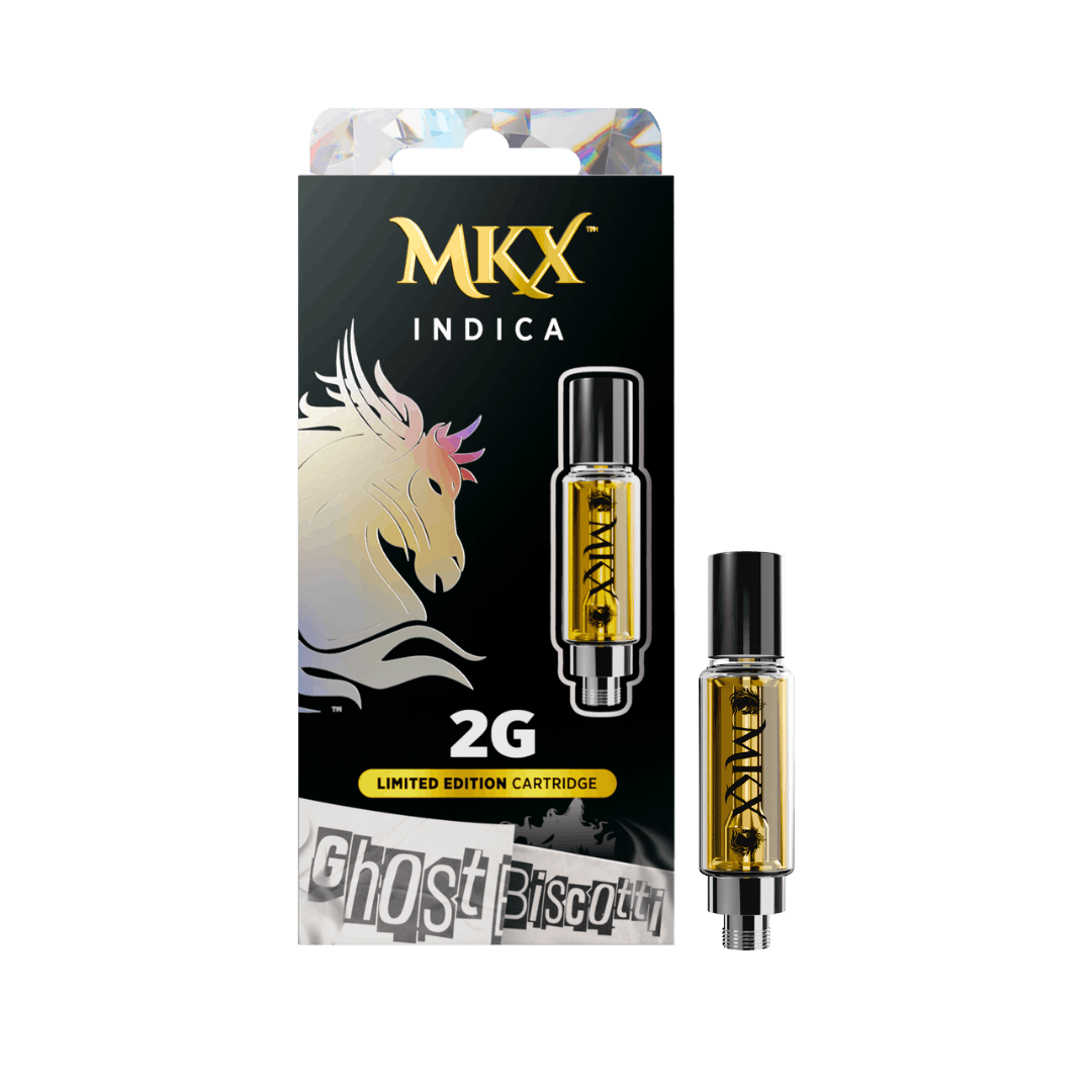MKX 2 Gram 510 Thread Carts *LIMITED EDITION* - Ghost Biscotti - Indica
