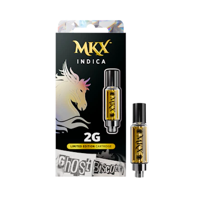 MKX 2 Gram 510 Thread Carts *LIMITED EDITION* - Ghost Biscotti - Indica