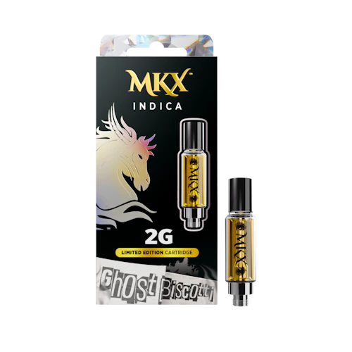 MKX 2 Gram 510 Thread Carts *LIMITED EDITION* - Ghost Biscotti - Indica